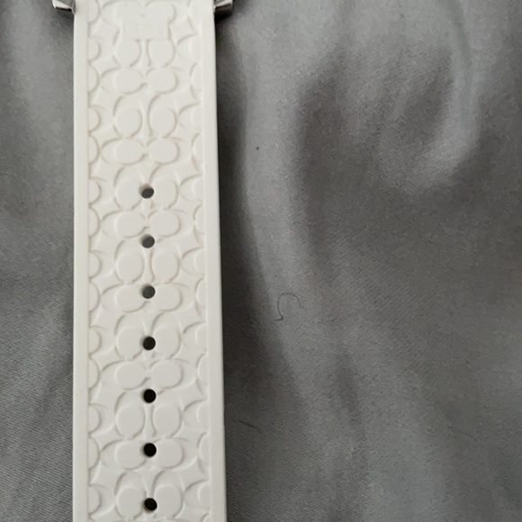 Coach white rubber watch - Picture 6 of 9